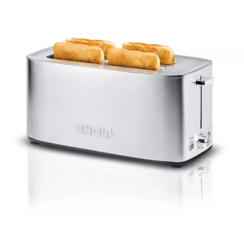 Tosteris Unold Tom 38266 4 šķēlēm no nerūsējošā tērauda 1200 W