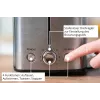 Tosteris Unold Tom 38266 4 šķēlēm no nerūsējošā tērauda 1200 W