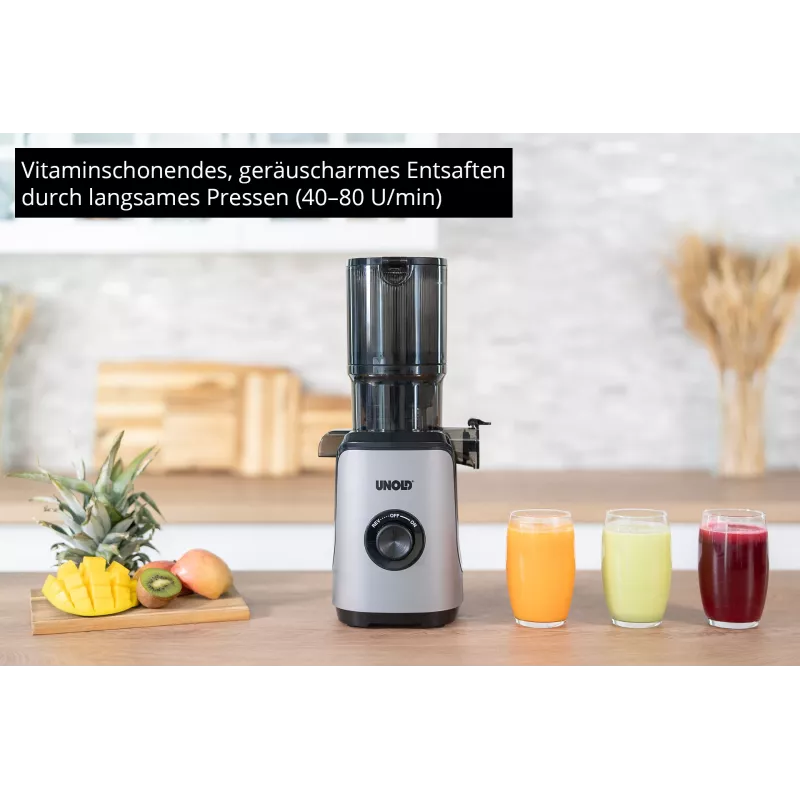 Unold 78275 SLOW JUICER Sam 300 W Ogļu melnā