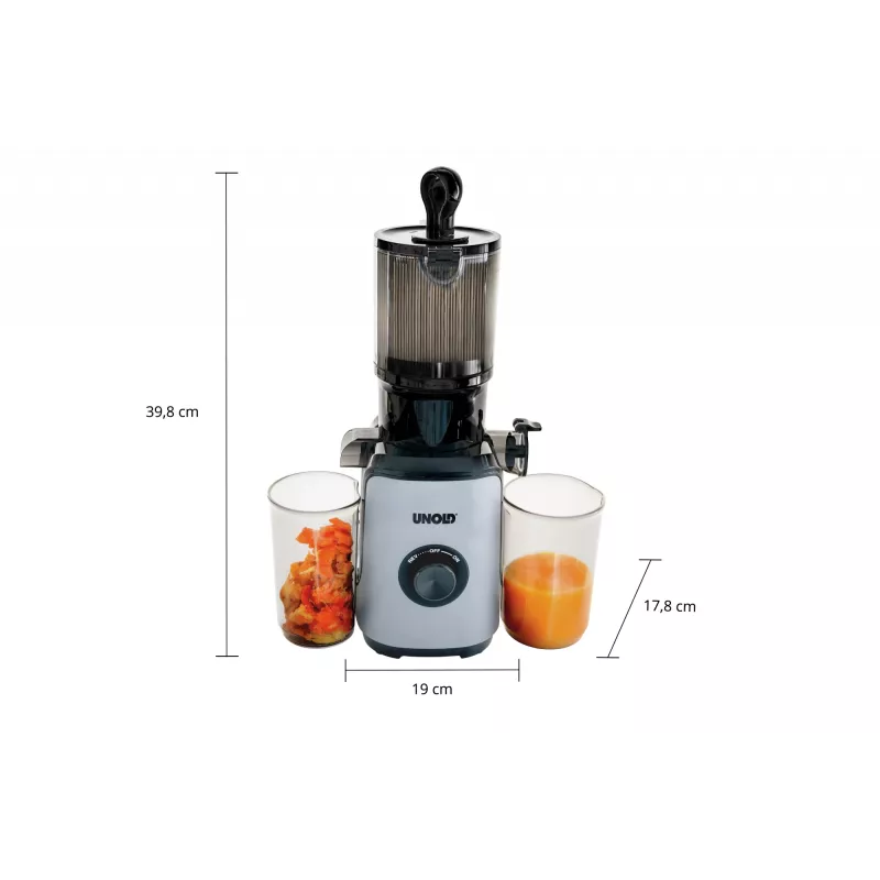 Unold 78275 SLOW JUICER Sam 300 W Ogļu melnā