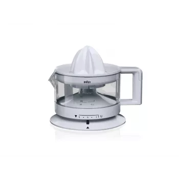 Braun TributeCollection CJ 3000 elektriskā citrusaugļu prese 0,35 L 20 W caurspīdīga, balta