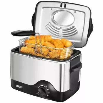 Unold 58615 fritieris Viena Atsevišķi novietojams 1200 W Fritieris Melna, Nerūsējošais tērauds