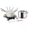 Electric Fondue Unold 48645 1.5L 8 Persons Melns Silver