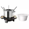Electric Fondue Unold 48645 1.5L 8 Persons Melns Silver