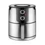 Unold 58655 fritieris Double 5 L 1400 W Karstā gaisa fritieris Melns, nerūsošējais tērauds