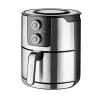 Unold 58655 fritieris Double 5 L 1400 W Karstā gaisa fritieris Melns, nerūsošējais tērauds
