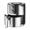 Unold 58655 fritieris Double 5 L 1400 W Karstā gaisa fritieris Melns, nerūsošējais tērauds