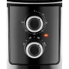 Unold 58655 fritieris Double 5 L 1400 W Karstā gaisa fritieris Melns, nerūsošējais tērauds
