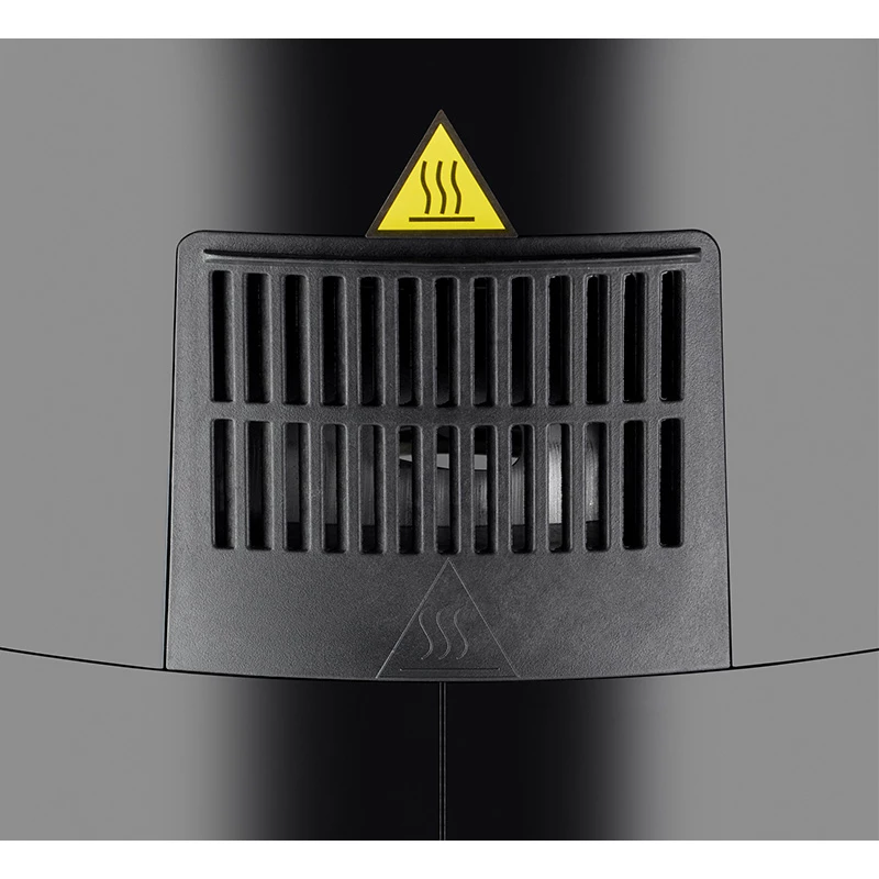 Unold 58655 fritieris Double 5 L 1400 W Karstā gaisa fritieris Melns, nerūsošējais tērauds