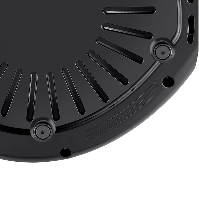 Unold 58655 fritieris Double 5 L 1400 W Karstā gaisa fritieris Melns, nerūsošējais tērauds
