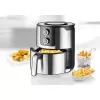 Unold 58655 fritieris Double 5 L 1400 W Karstā gaisa fritieris Melns, nerūsošējais tērauds