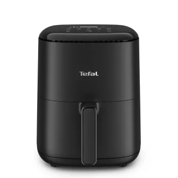 Karstā gaisa cepeškrāsns Tefal Easy Fry EY145810 — 3 L ietilpība, 1300 W, skārienvadība, LCD displejs, melna