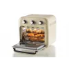 Ariete 4632 Gaisa fritieris un cepeškrāsns Vintage, 1400W, 2in1, Tilpums 16L, Piederumi iekļauti, Taimeris 60 minūtes, Dubultstikls, Bēšs