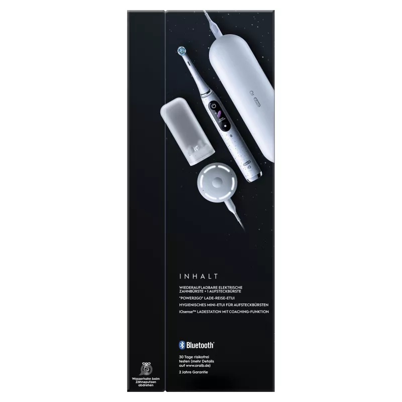 Oral-B iO Series 10 pieaugušo rotējoši-oscilējošā zobu suka balta