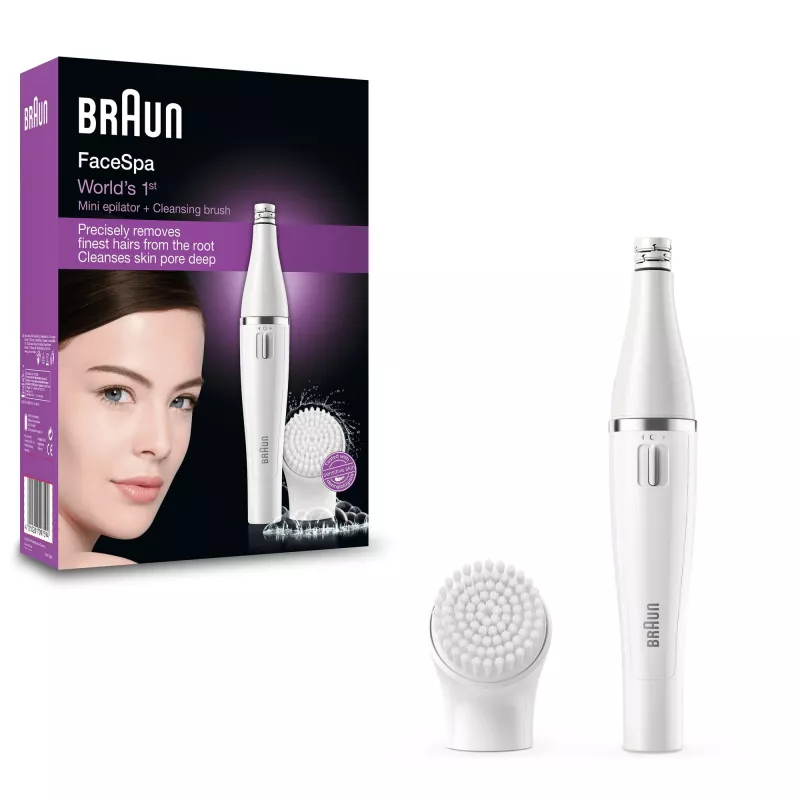 Epilators Braun Face 810+ Balts