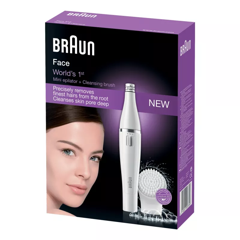 Epilators Braun Face 810+ Balts
