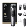 Braun BeardTrimmer 9 BT9520 bārdas trimmeris, baterija, 52, 2 cm, mitra un sausa, melns, pelēks