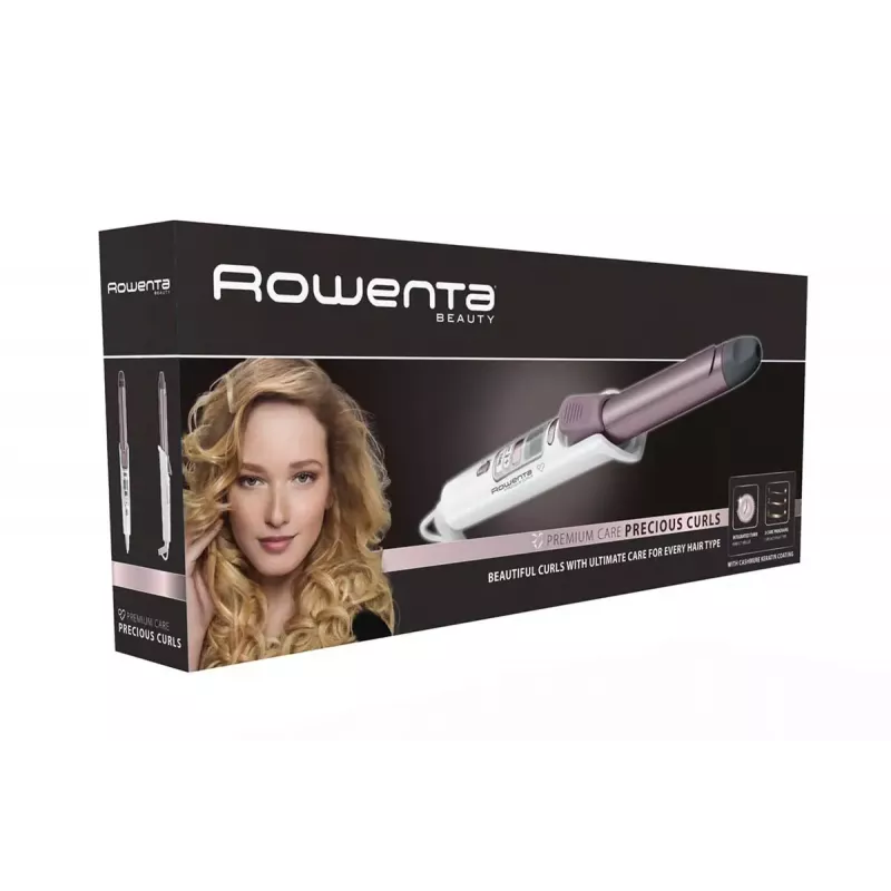 Rowenta CF3460 lokšķēres silts melns, rozā, balts 1,8 m