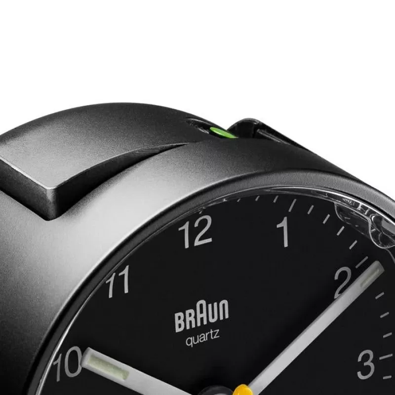 Braun BC01B kvarca modinātājs Melns