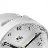 Braun BC01W kvarca modinātājpulkstenis balts