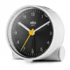 Braun BC01WB kvarca modinātājs Melns, Balts