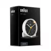Braun BC01WB kvarca modinātājs Melns, Balts