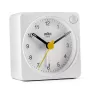 Braun BC02XW kvarca modinātājpulkstenis Balts