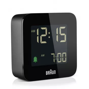 Braun BC08 Digitalais modinātājs Melns
