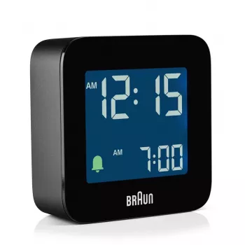 Braun BC08 Digitalais modinātājs Melns