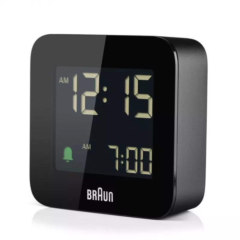 Braun BC08 Digitalais modinātājs Melns