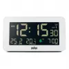 Digitālais modinātājs Braun BC10 balts LCD fona apgaismojums