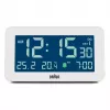 Digitālais modinātājs Braun BC10 balts LCD fona apgaismojums