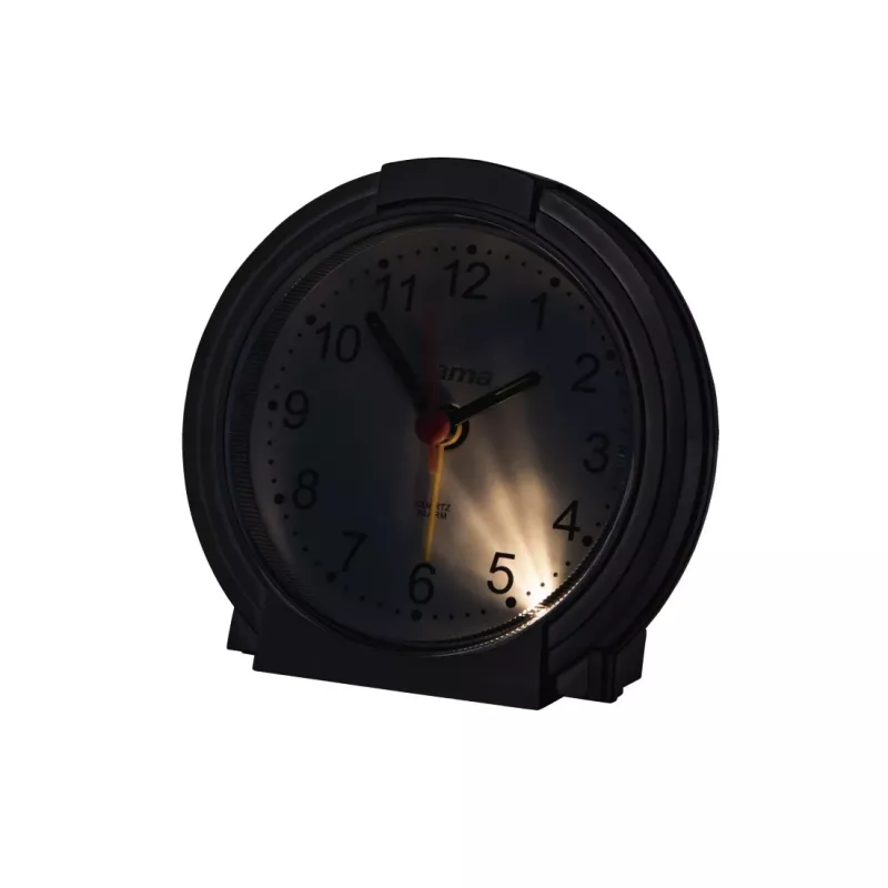 Analog Clock Hama Classic Melns balta