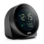BRAUN BC 24 B DCF melns — radiovadāms modinātājpulkstenis ar digitālo displeju
