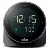 BRAUN BC 24 B DCF melns — radiovadāms modinātājpulkstenis ar digitālo displeju