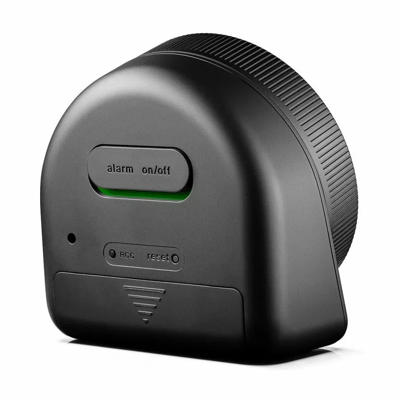 BRAUN BC 24 B DCF melns — radiovadāms modinātājpulkstenis ar digitālo displeju
