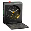 Modinātājpulkstenis BRAUN BC 05 B Quartz Salokāms Melns — kompakts ceļojumu modinātājs ar kvarca mehānismu