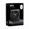 Modinātājpulkstenis BRAUN BC 05 B Quartz Salokāms Melns — kompakts ceļojumu modinātājs ar kvarca mehānismu