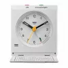 Braun BC05W sienas/galda pulkstenis, analogs, taisnstūrveida, balts