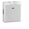 Braun BC05W sienas/galda pulkstenis, analogs, taisnstūrveida, balts