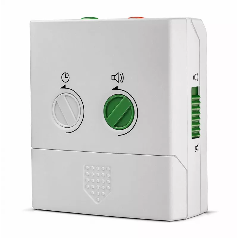 Braun BC05W sienas/galda pulkstenis, analogs, taisnstūrveida, balts