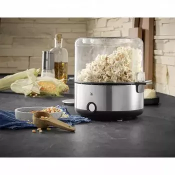 Popcorn Popper WMF KITCHENminis 0415470011 Melns Nerūsējošais tērauds 2.2L 250W