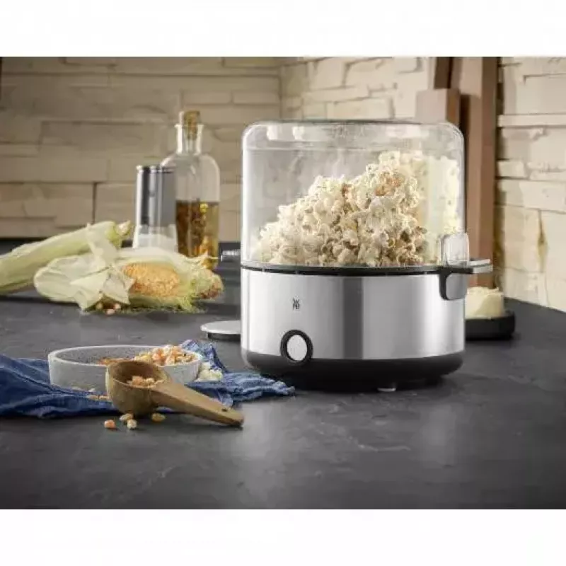 Popcorn Popper WMF KITCHENminis 0415470011 Melns Nerūsējošais tērauds 2.2L 250W
