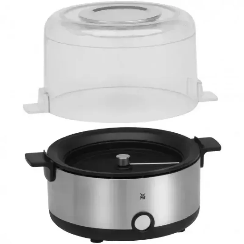Popcorn Popper WMF KITCHENminis 0415470011 Melns Nerūsējošais tērauds 2.2L 250W