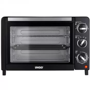 Mini elektriskā cepeškrāsns Unold 68875 Allround? 18 L, 1200 W, melna