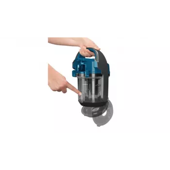 Cilindriskais putekļsūcējs Bosch BGS05A220 700W bez maisiņa 1,5L, teleskopiska nerūsējošā tērauda caurule, mazgājams EPA filtrs