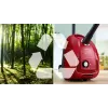 Bosch Serie 4 BGD38RD1H putekļsūcējs ar tvertni, 600 W, 4 L putekļu maisiņš, sausā tīrīšana, sarkans