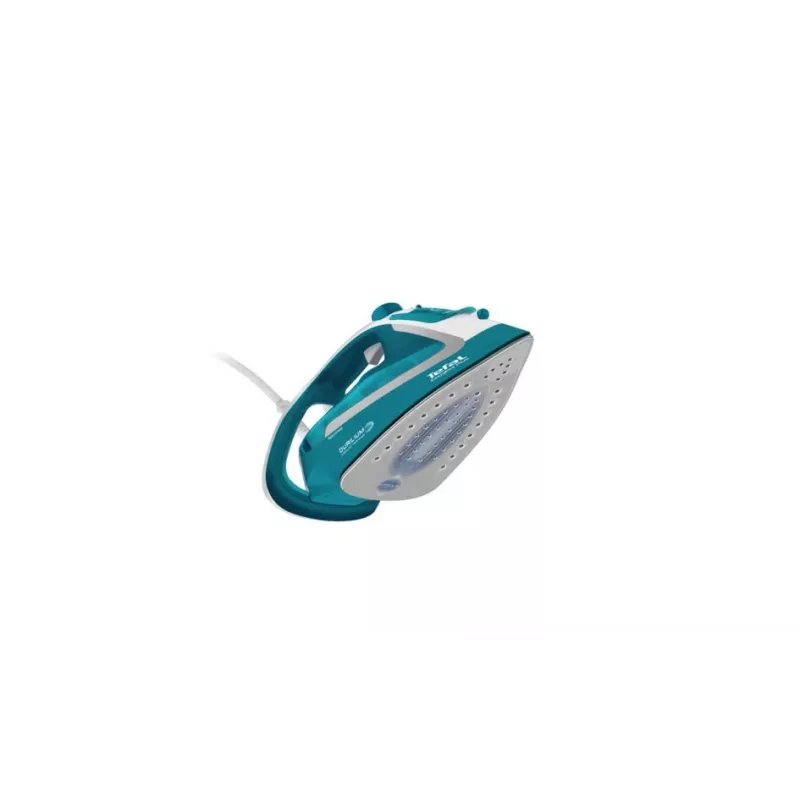 Tefal EasyGliss Plus FV5737 sausā un tvaika gludeklis Durilium zole 2500 W tirkīzzila, balta