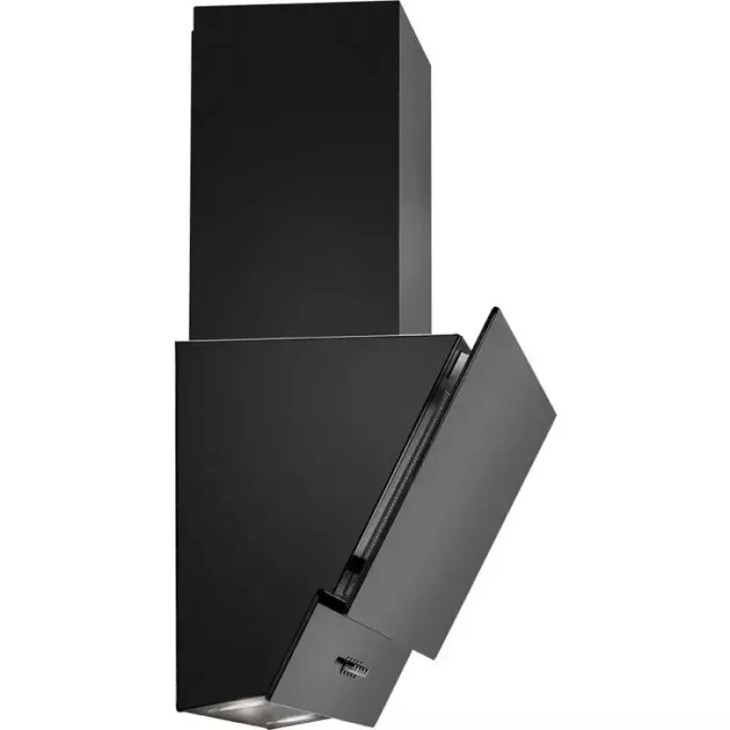 Sienas montāžas tvaika nosūcējs BOMANN DU 7607 G, 60 cm, melns, alumīnija filtrs, 150 mm izvads, 68 dB