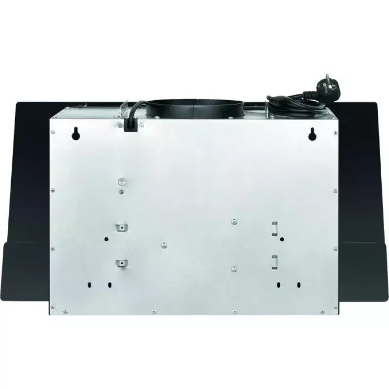 Sienas montāžas tvaika nosūcējs BOMANN DU 7607 G, 60 cm, melns, alumīnija filtrs, 150 mm izvads, 68 dB